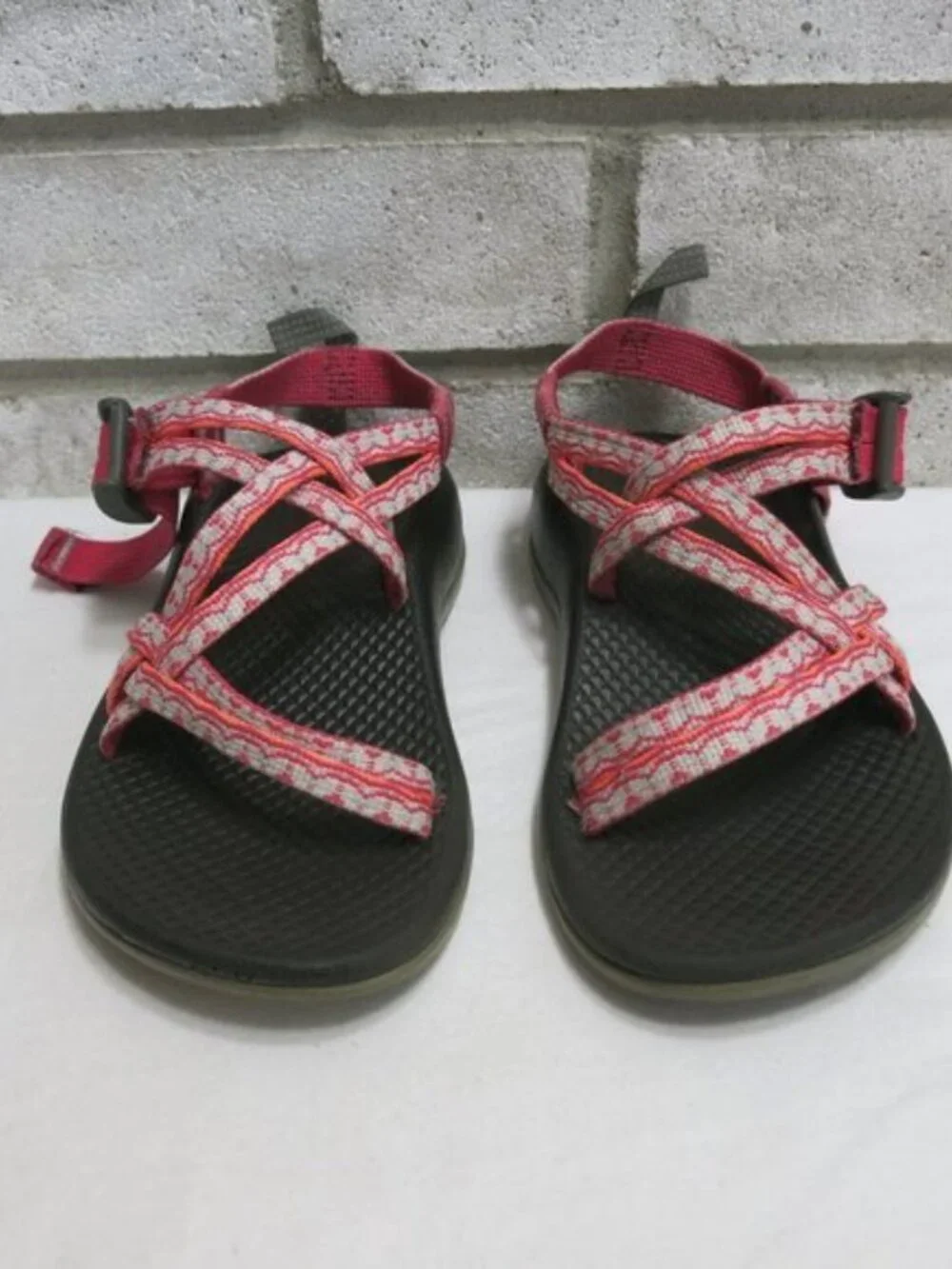 Chaco Dual Webbing Comfort Sandals Outdoor Strappy Shoes Kids Footwear Sz 1